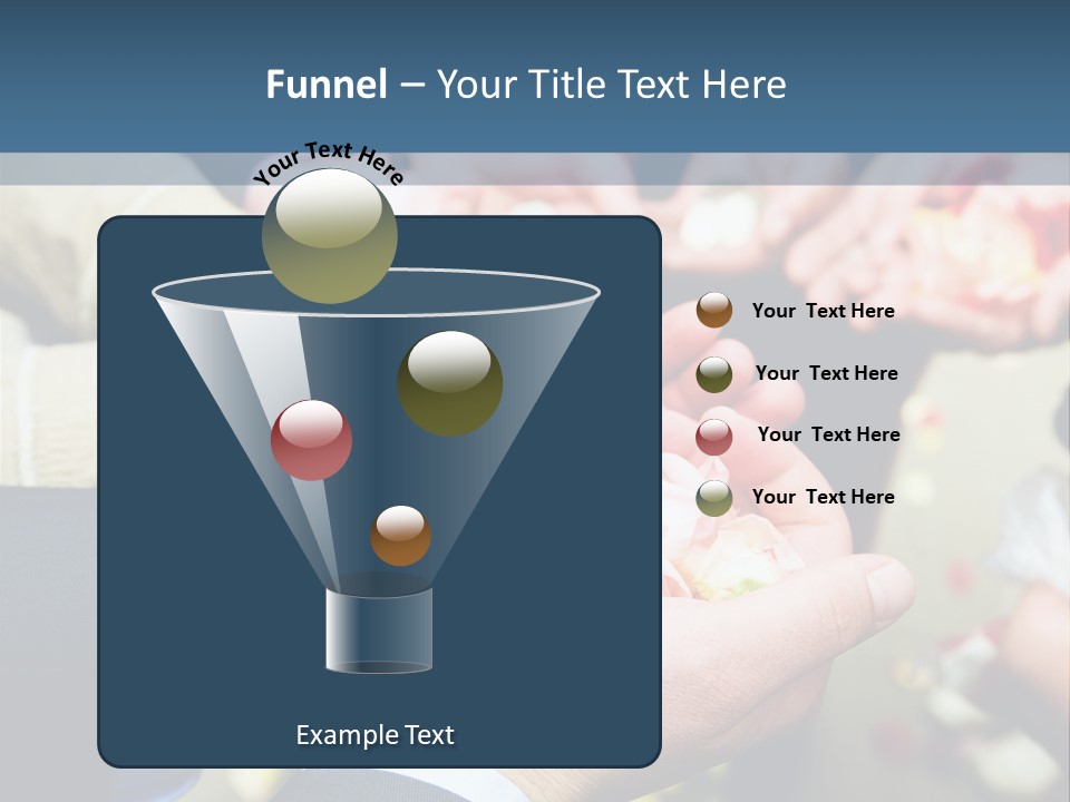 Portrait Retired Caucasian PowerPoint Template