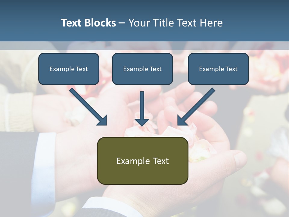 Portrait Retired Caucasian PowerPoint Template