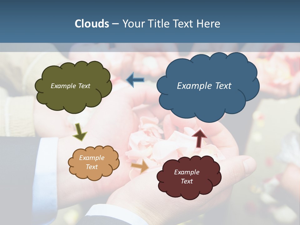 Portrait Retired Caucasian PowerPoint Template