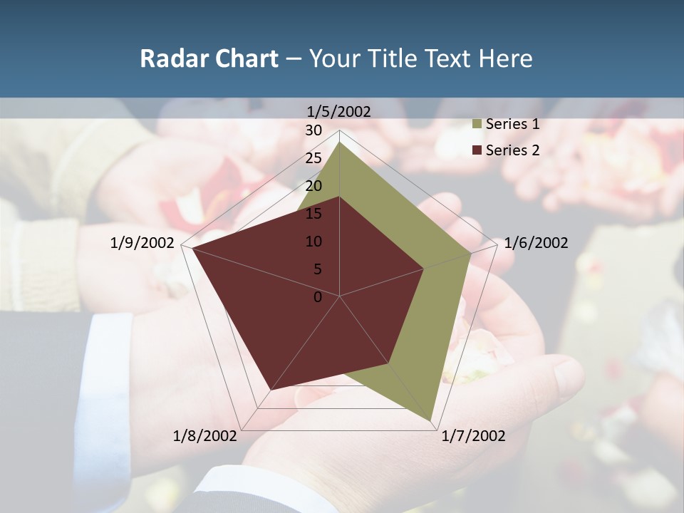 Portrait Retired Caucasian PowerPoint Template