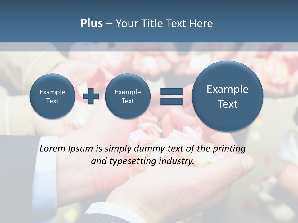 Portrait Retired Caucasian PowerPoint Template
