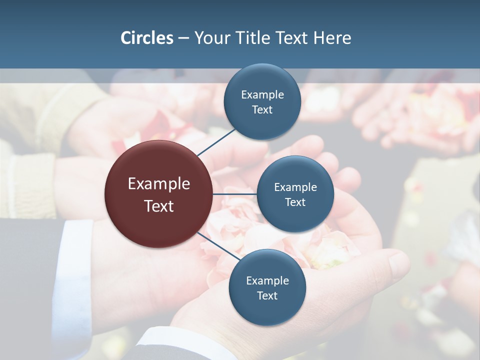 Portrait Retired Caucasian PowerPoint Template