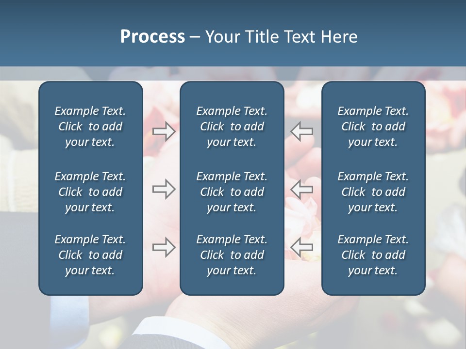 Portrait Retired Caucasian PowerPoint Template