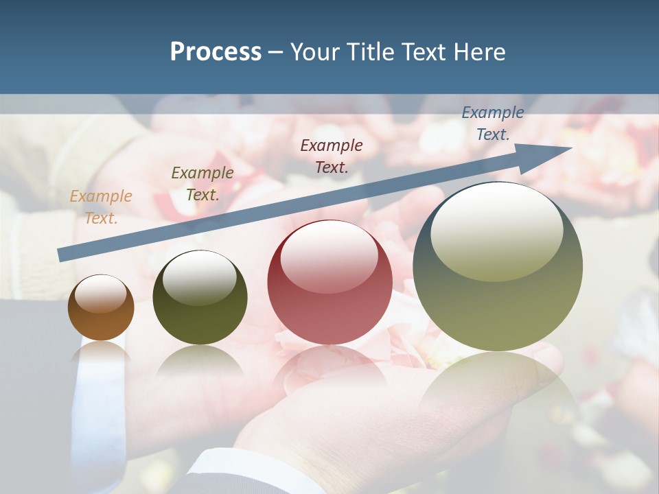 Portrait Retired Caucasian PowerPoint Template