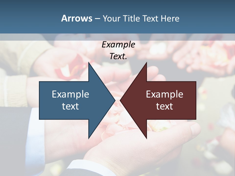 Portrait Retired Caucasian PowerPoint Template