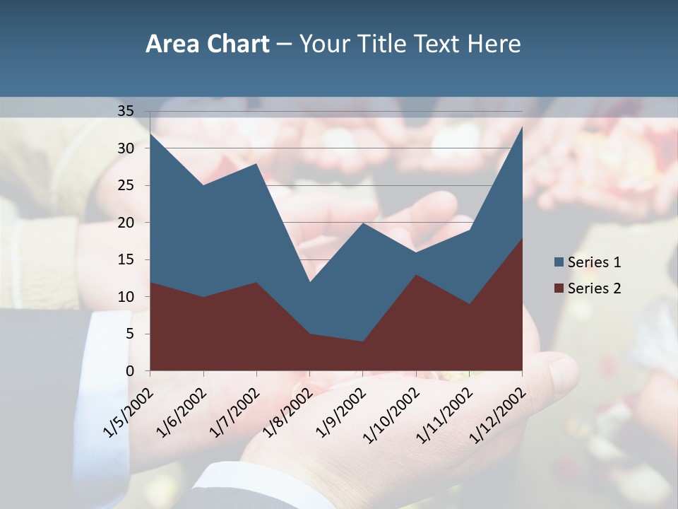 Portrait Retired Caucasian PowerPoint Template