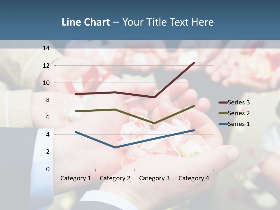 Portrait Retired Caucasian PowerPoint Template