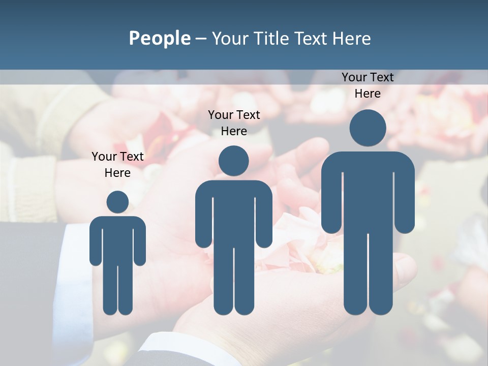 Portrait Retired Caucasian PowerPoint Template