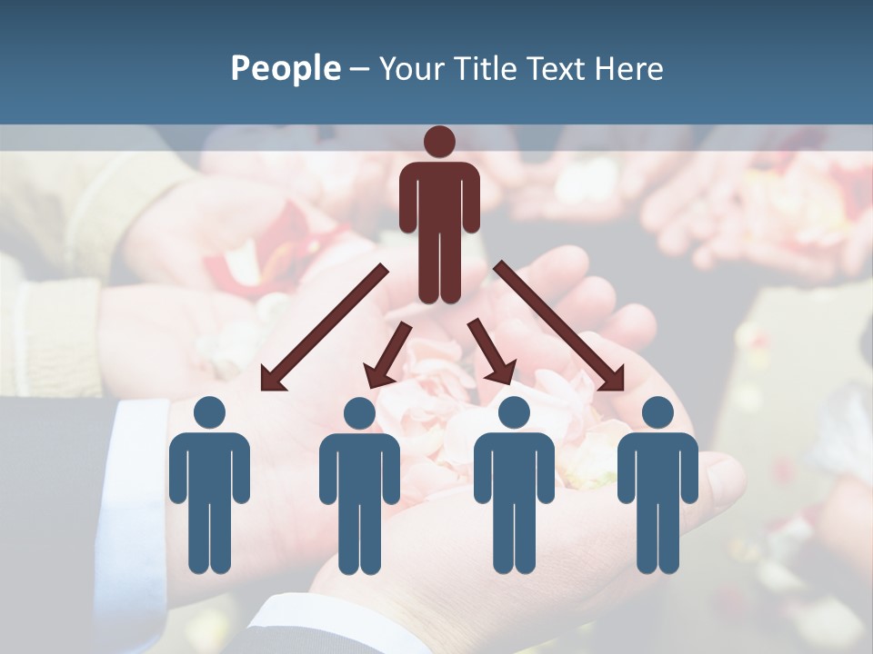 Portrait Retired Caucasian PowerPoint Template