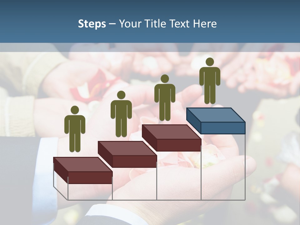 Portrait Retired Caucasian PowerPoint Template