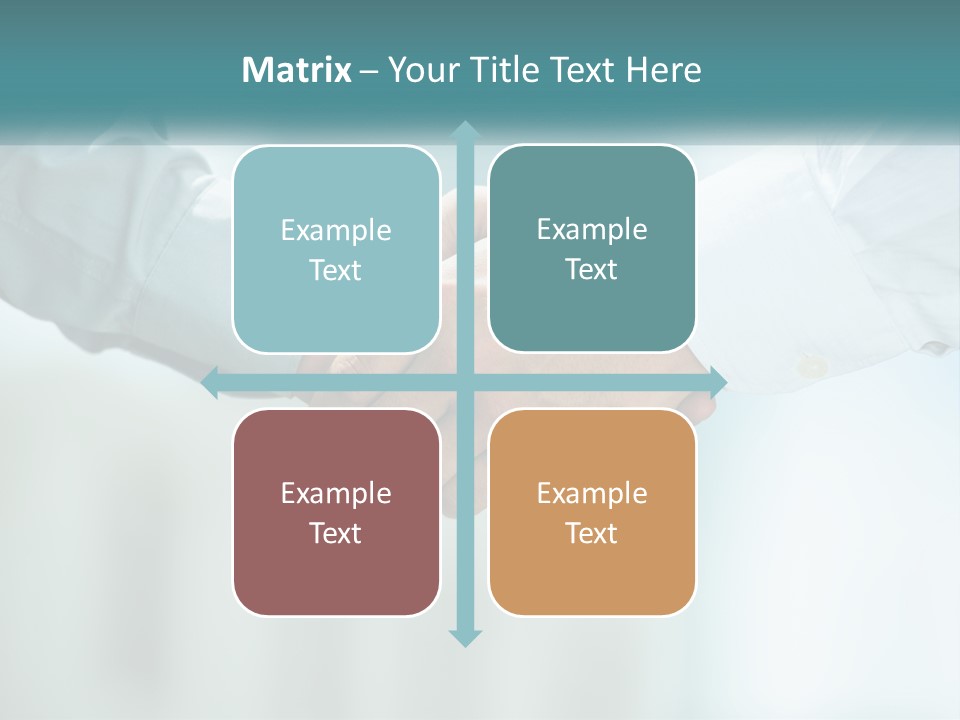 Sunrise White Woman PowerPoint Template
