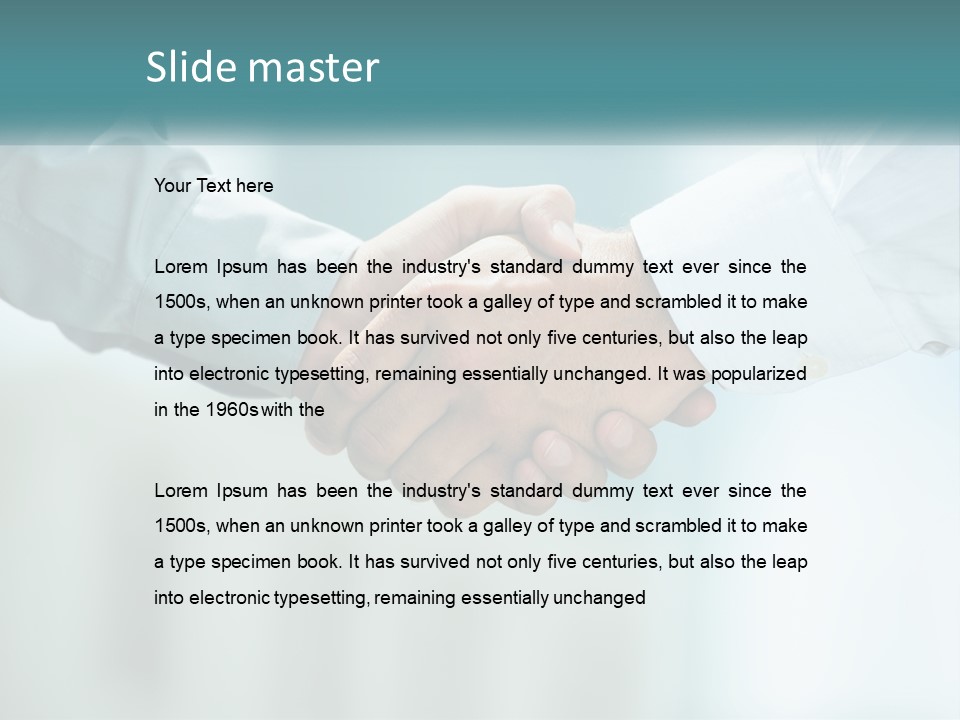 Sunrise White Woman PowerPoint Template