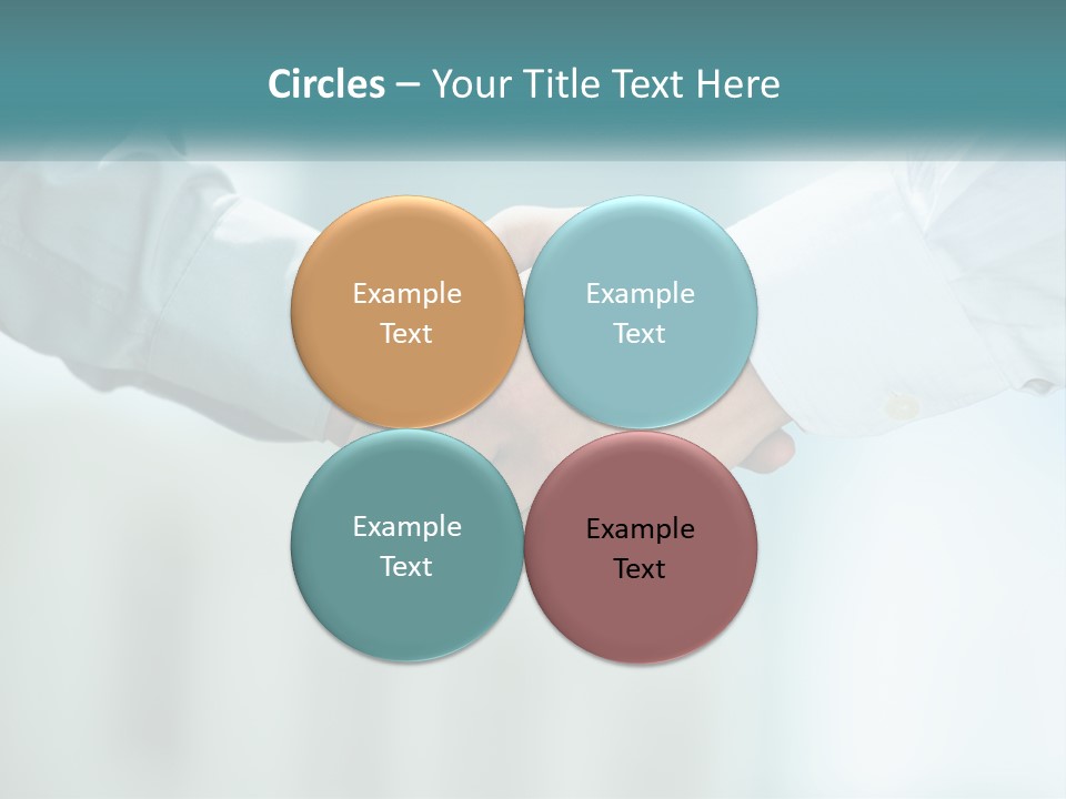 Sunrise White Woman PowerPoint Template