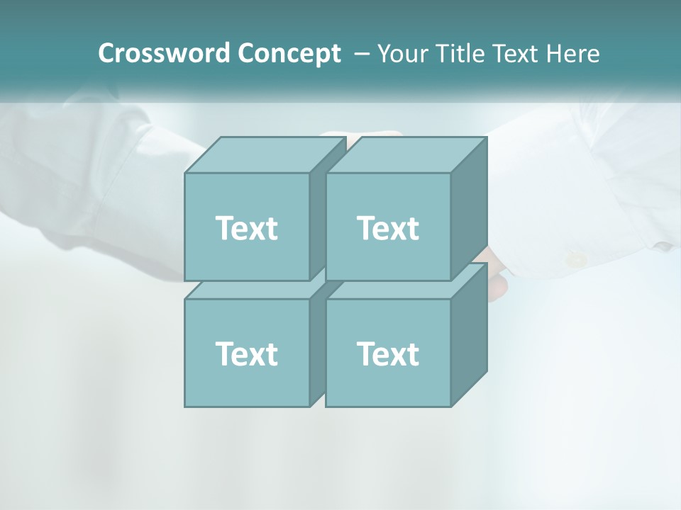 Sunrise White Woman PowerPoint Template