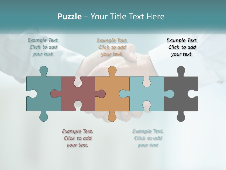 Sunrise White Woman PowerPoint Template