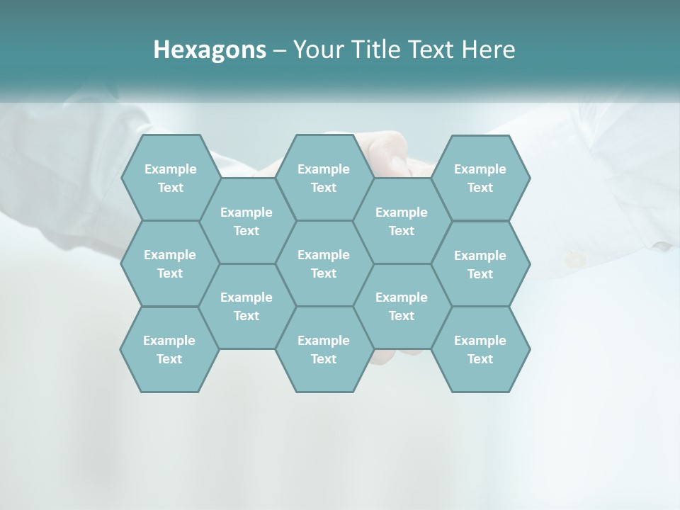 Sunrise White Woman PowerPoint Template