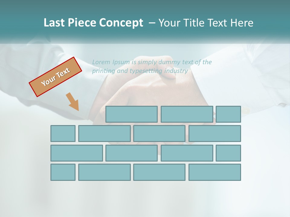 Sunrise White Woman PowerPoint Template