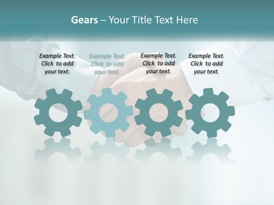 Sunrise White Woman PowerPoint Template