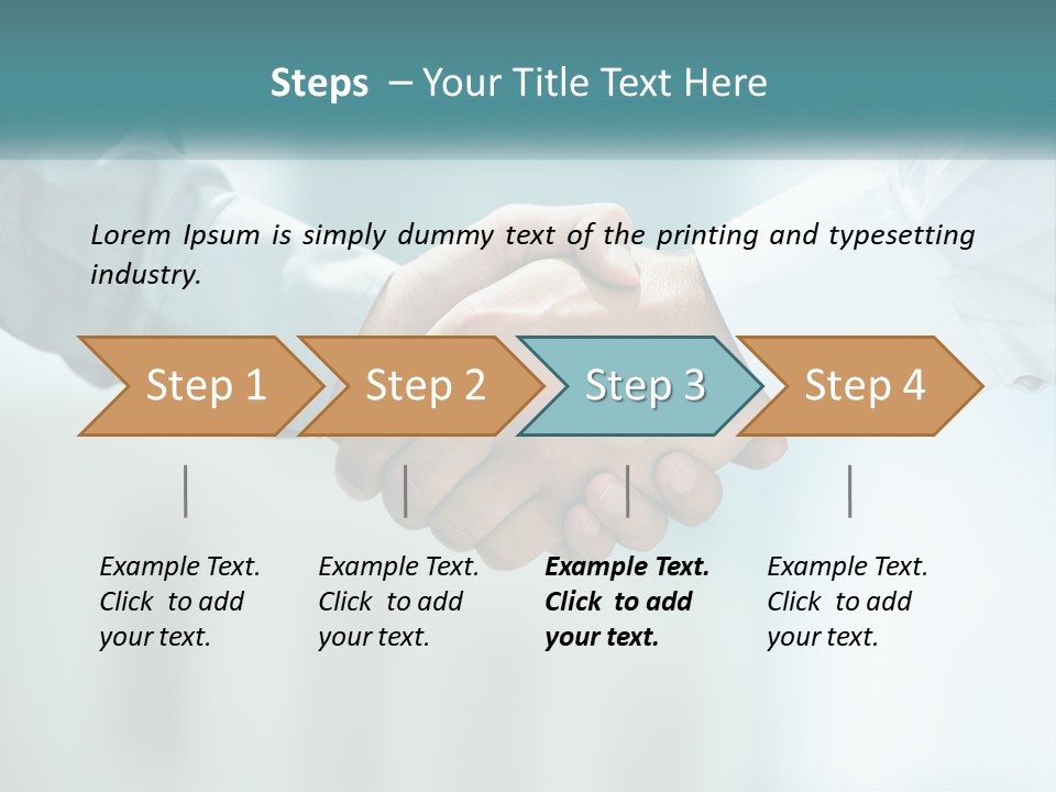 Sunrise White Woman PowerPoint Template