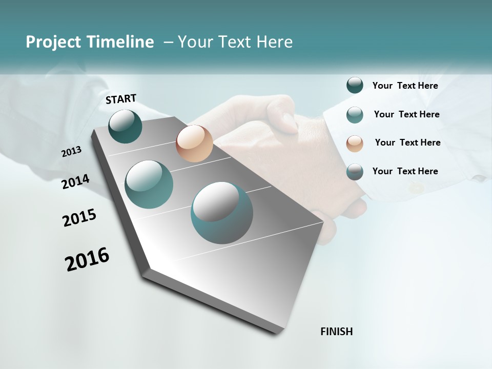 Sunrise White Woman PowerPoint Template