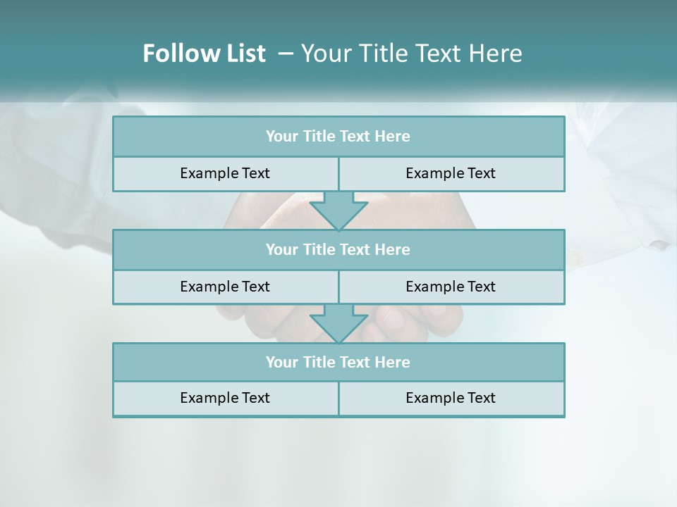 Sunrise White Woman PowerPoint Template