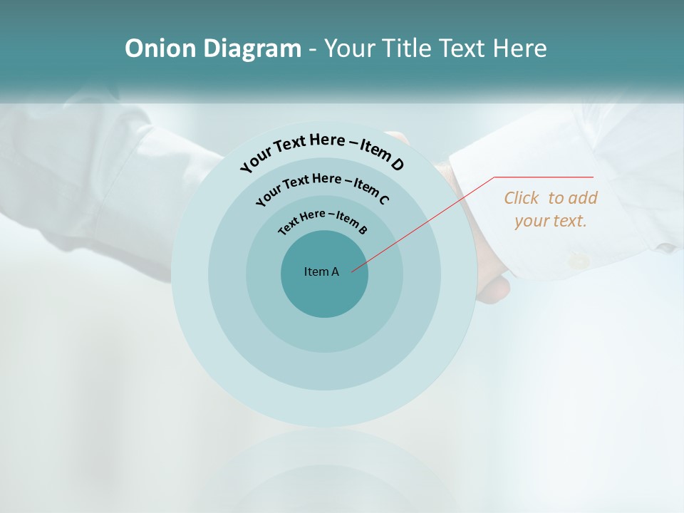 Sunrise White Woman PowerPoint Template