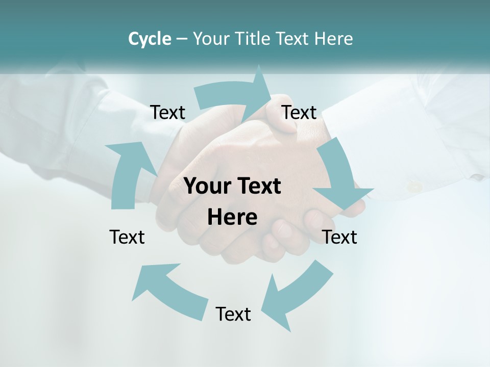 Sunrise White Woman PowerPoint Template