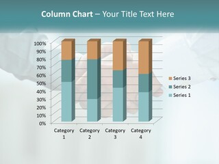 Sunrise White Woman PowerPoint Template