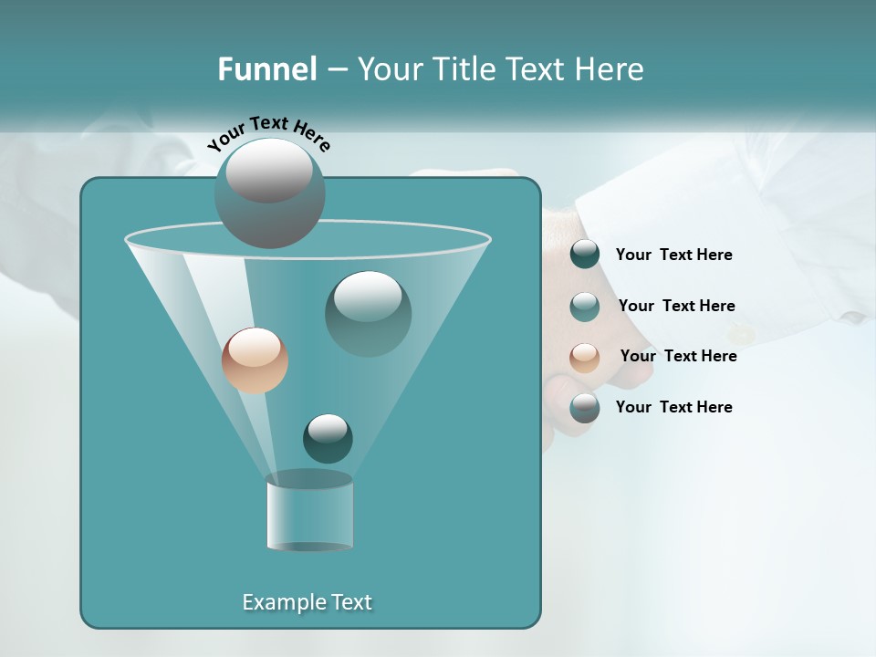 Sunrise White Woman PowerPoint Template