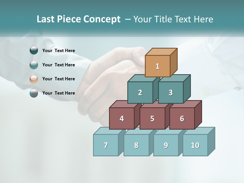 Sunrise White Woman PowerPoint Template