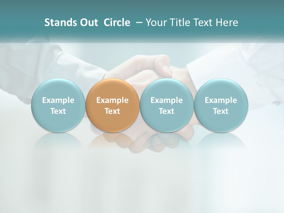 Sunrise White Woman PowerPoint Template