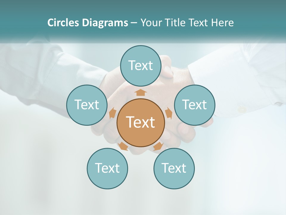 Sunrise White Woman PowerPoint Template