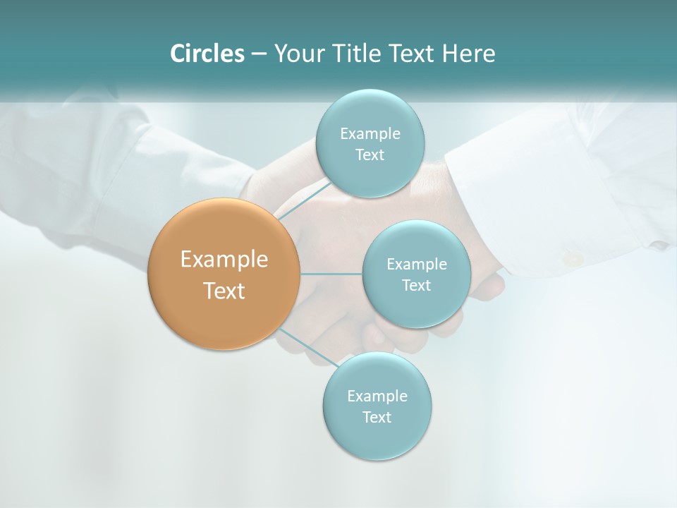 Sunrise White Woman PowerPoint Template