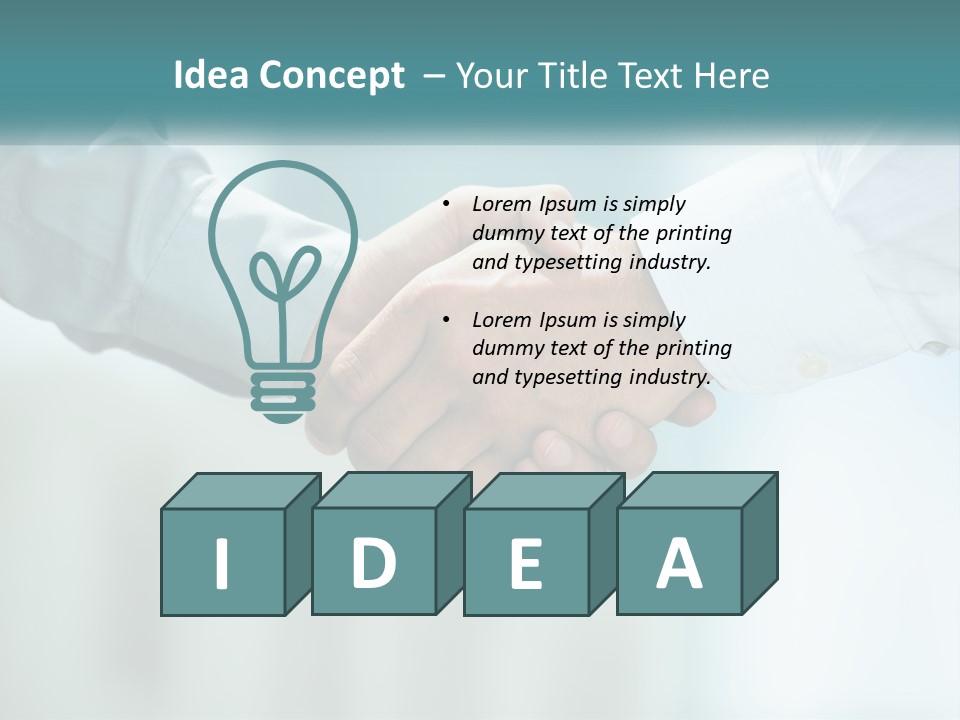 Sunrise White Woman PowerPoint Template