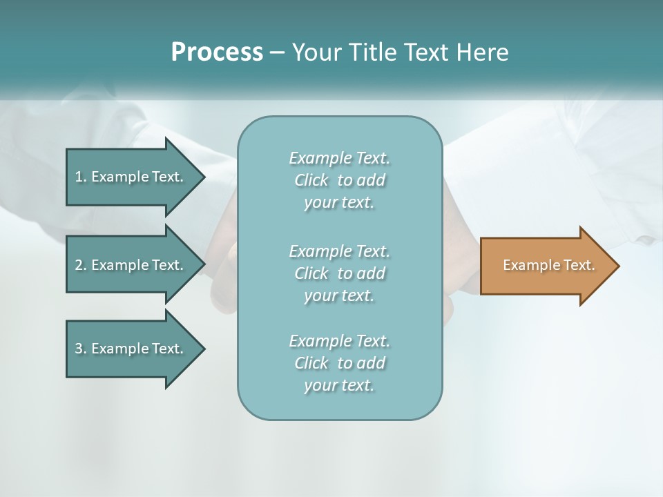 Sunrise White Woman PowerPoint Template