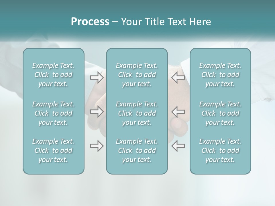Sunrise White Woman PowerPoint Template