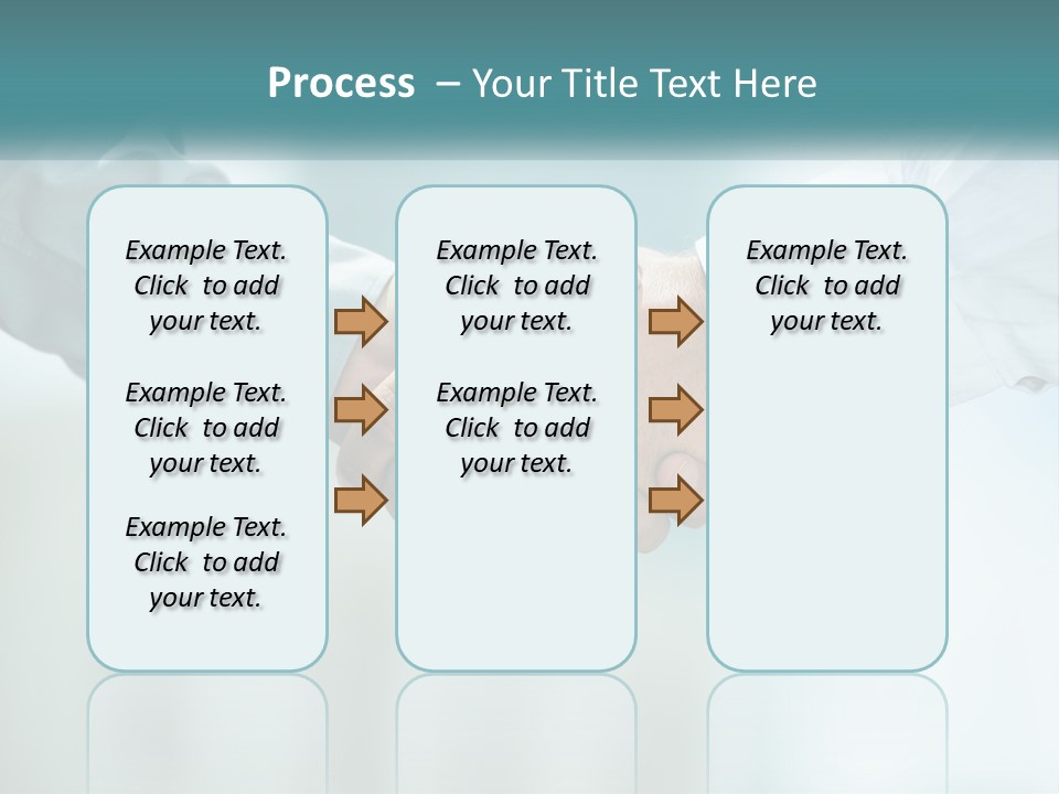 Sunrise White Woman PowerPoint Template