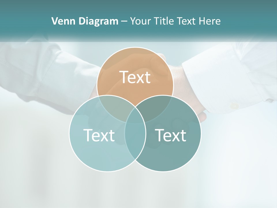 Sunrise White Woman PowerPoint Template