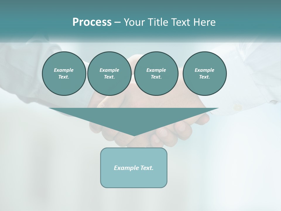Sunrise White Woman PowerPoint Template