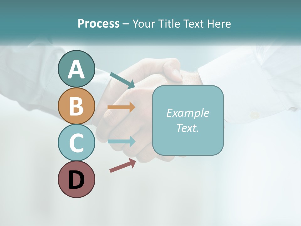 Sunrise White Woman PowerPoint Template