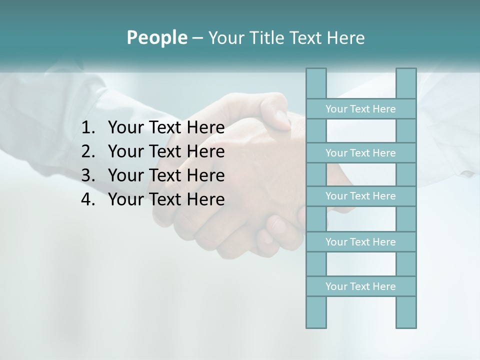 Sunrise White Woman PowerPoint Template