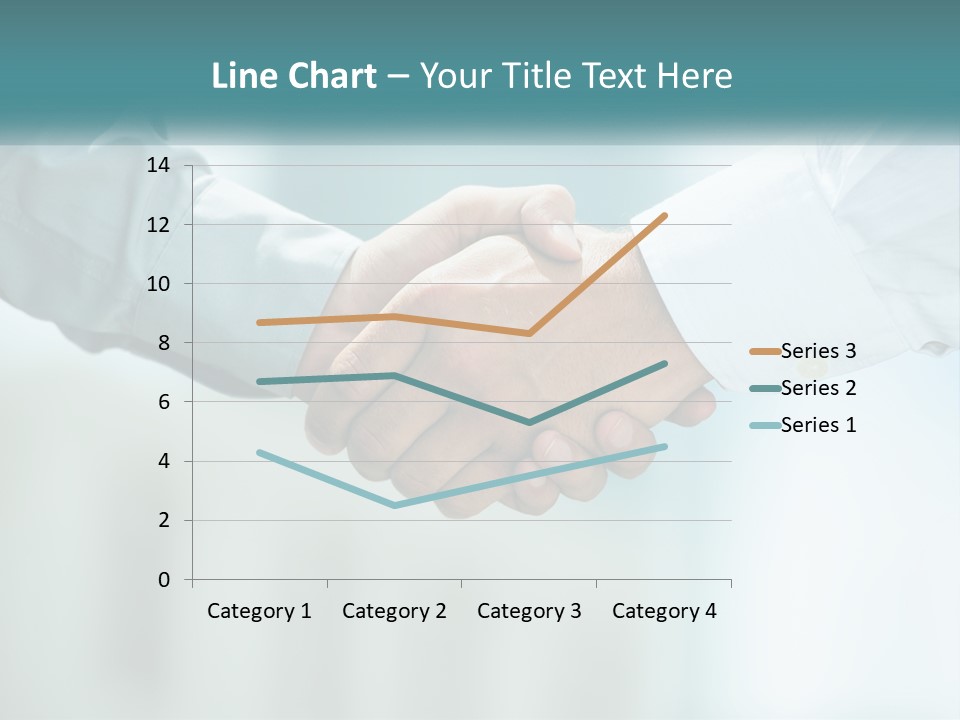 Sunrise White Woman PowerPoint Template