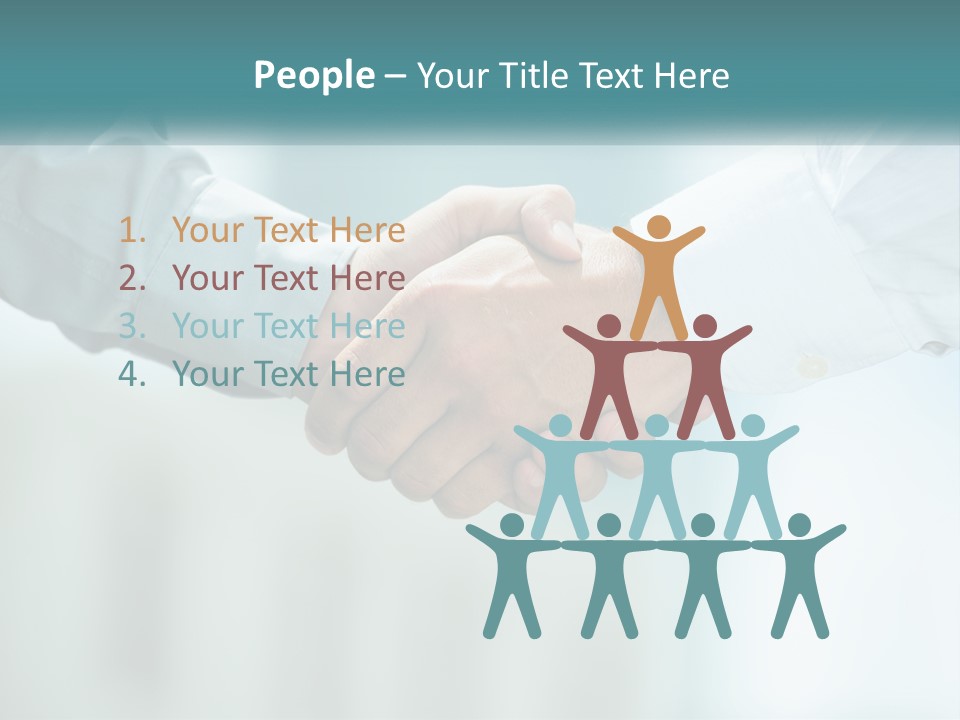 Sunrise White Woman PowerPoint Template