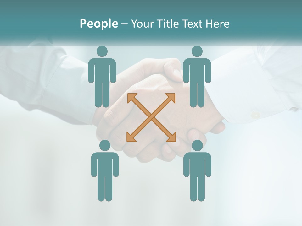 Sunrise White Woman PowerPoint Template