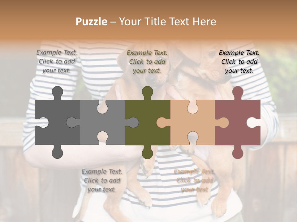 Woman Lifestyle Retired PowerPoint Template