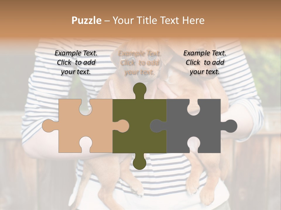 Woman Lifestyle Retired PowerPoint Template