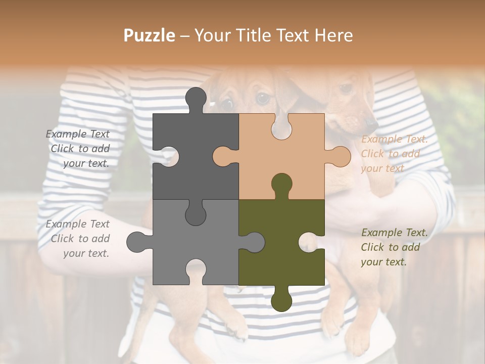 Woman Lifestyle Retired PowerPoint Template