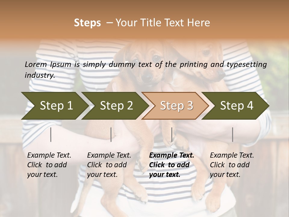 Woman Lifestyle Retired PowerPoint Template