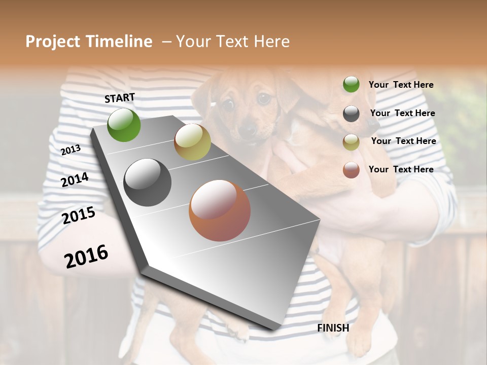 Woman Lifestyle Retired PowerPoint Template