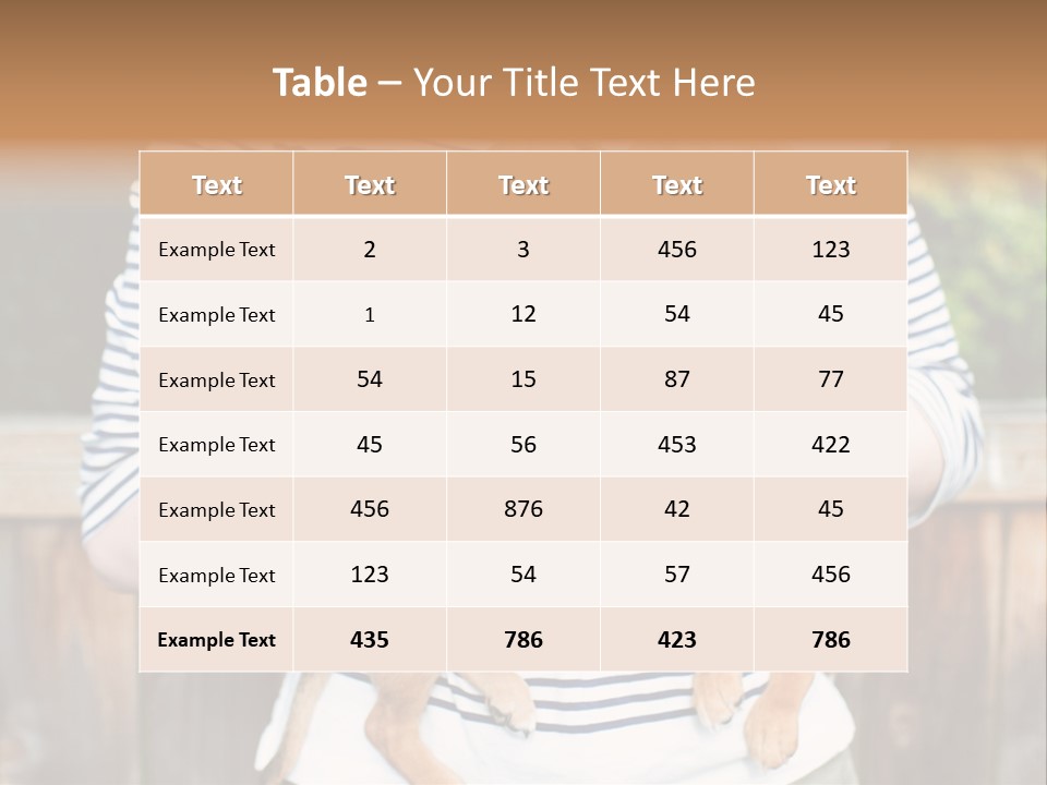 Woman Lifestyle Retired PowerPoint Template